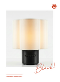 Cozy Retro Table Lamp - Black