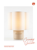 Cozy Retro Table Lamp - Creamy Yellow